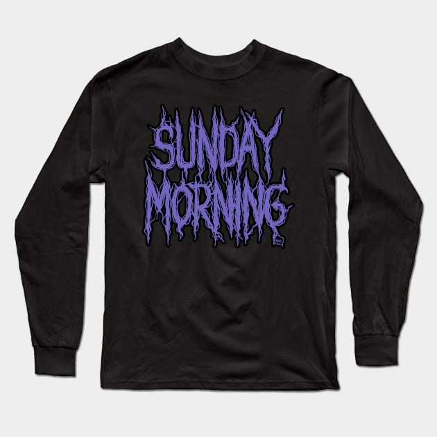 Sunday Morning Long Sleeve T-Shirt by RizanDoonster